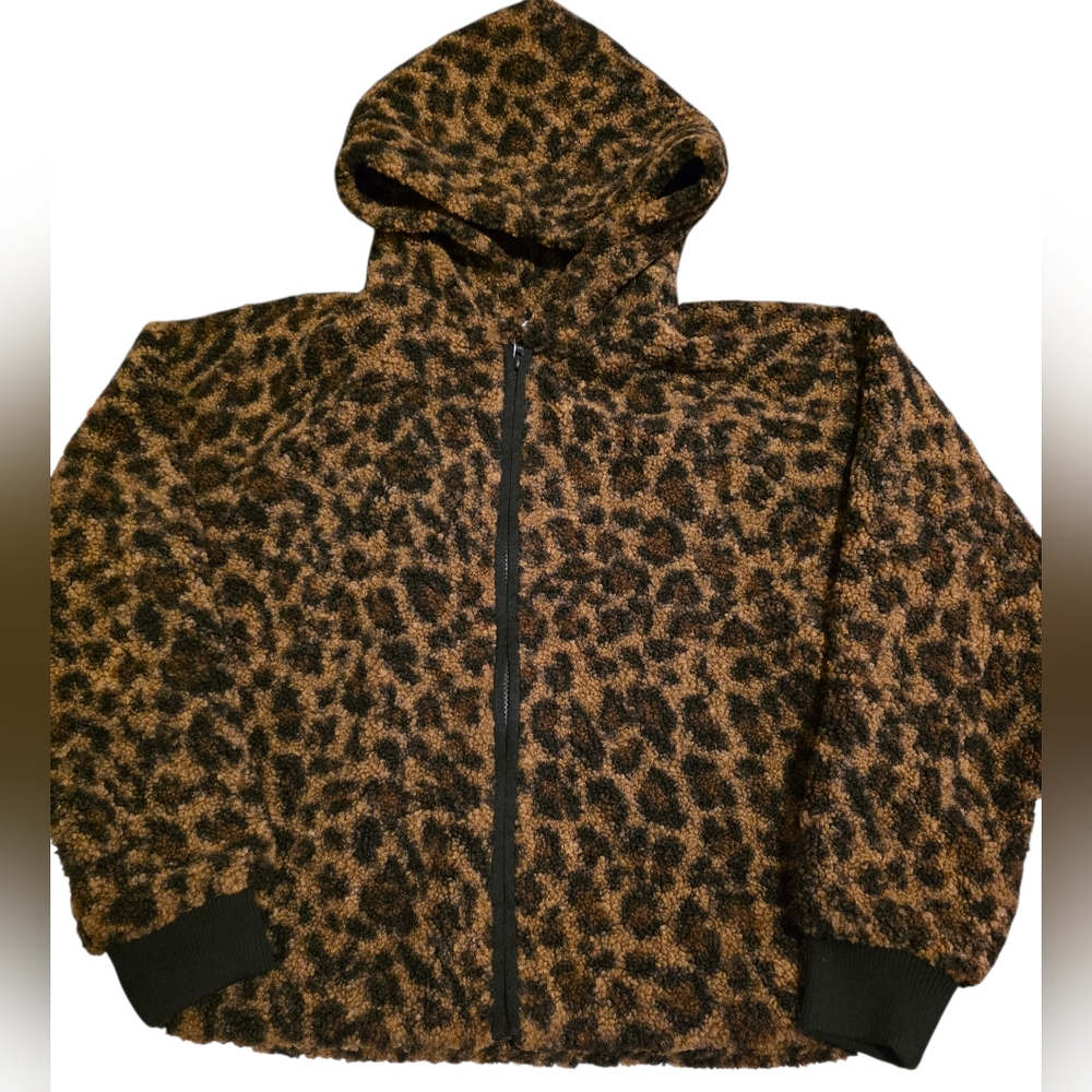 The Loft Lou & Grey Leopard Cozy Up Jacket